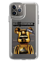 Bearbricks Clear Case - iPhone 11 Pro (Gold)