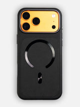 MagSafe Dual Texture Leather Case - iPhone 17 Pro (Black)