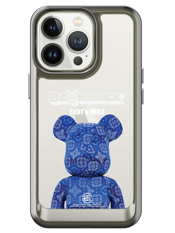 Bearbricks Case - iPhone 13 Pro (Blue)