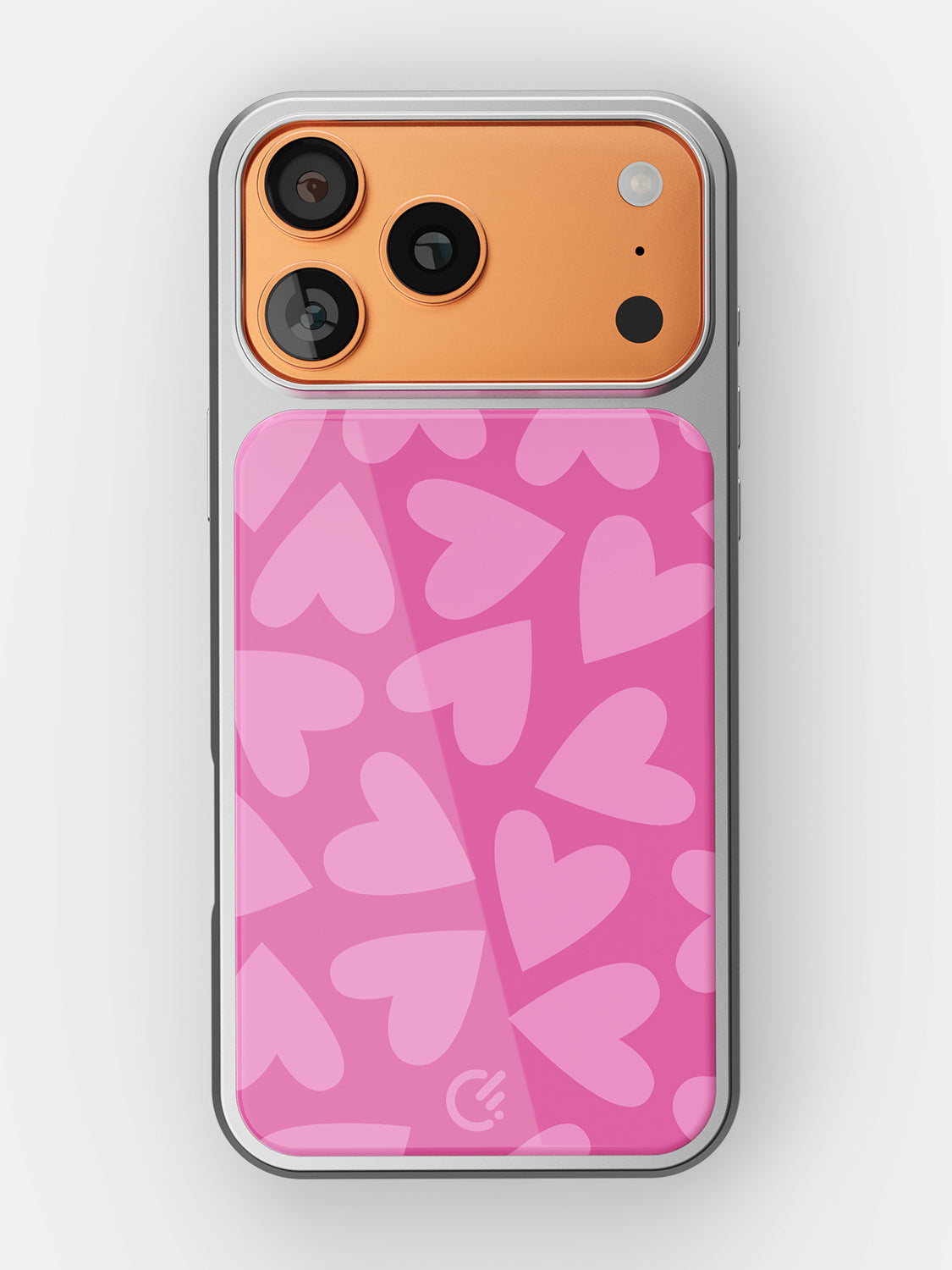Soft Hearts Glossy Printed Case - iPhone 15