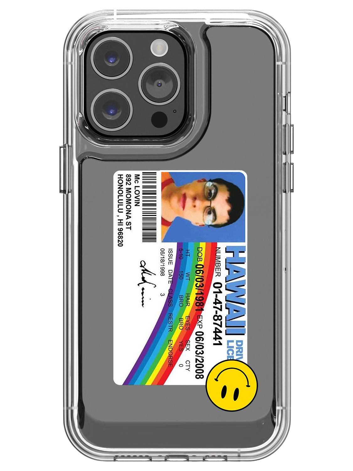 McLovin Clear Case - iPhone 14 Pro Max