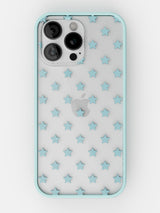 Starfield Printed Clear Case - iPhone 16 Pro (Light Blue)