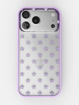 Starfield Printed Clear Case - iPhone 17 Pro Max (Lilac)