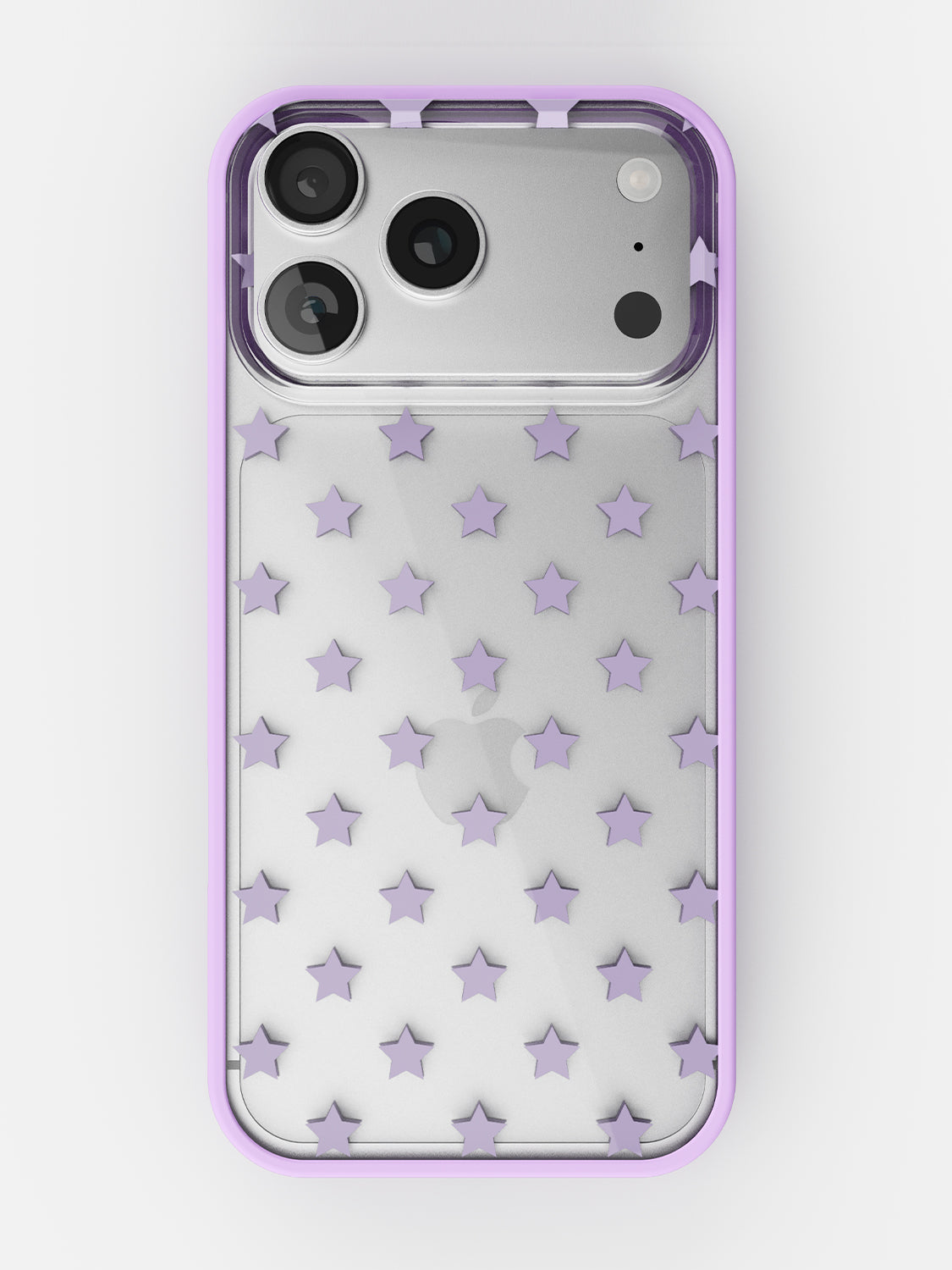 Starfield Printed Clear Case - iPhone 17 Pro Max (Lilac)