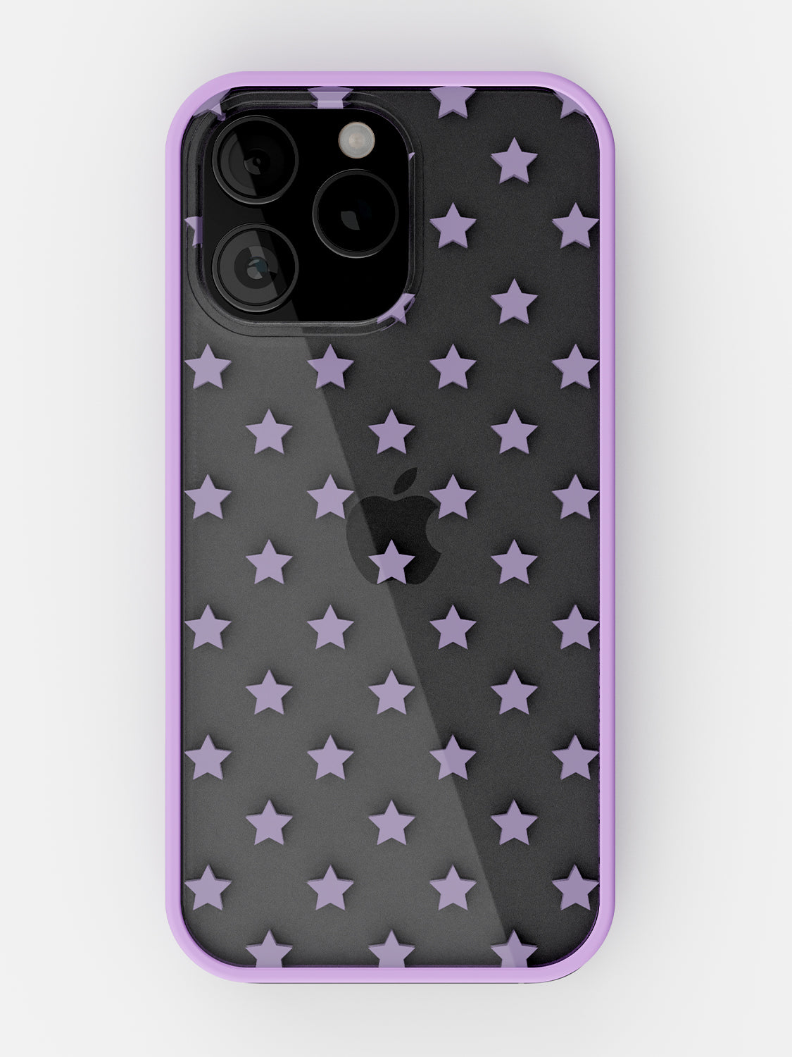 Starfield Printed Clear Case - iPhone 16 Pro (Lilac)