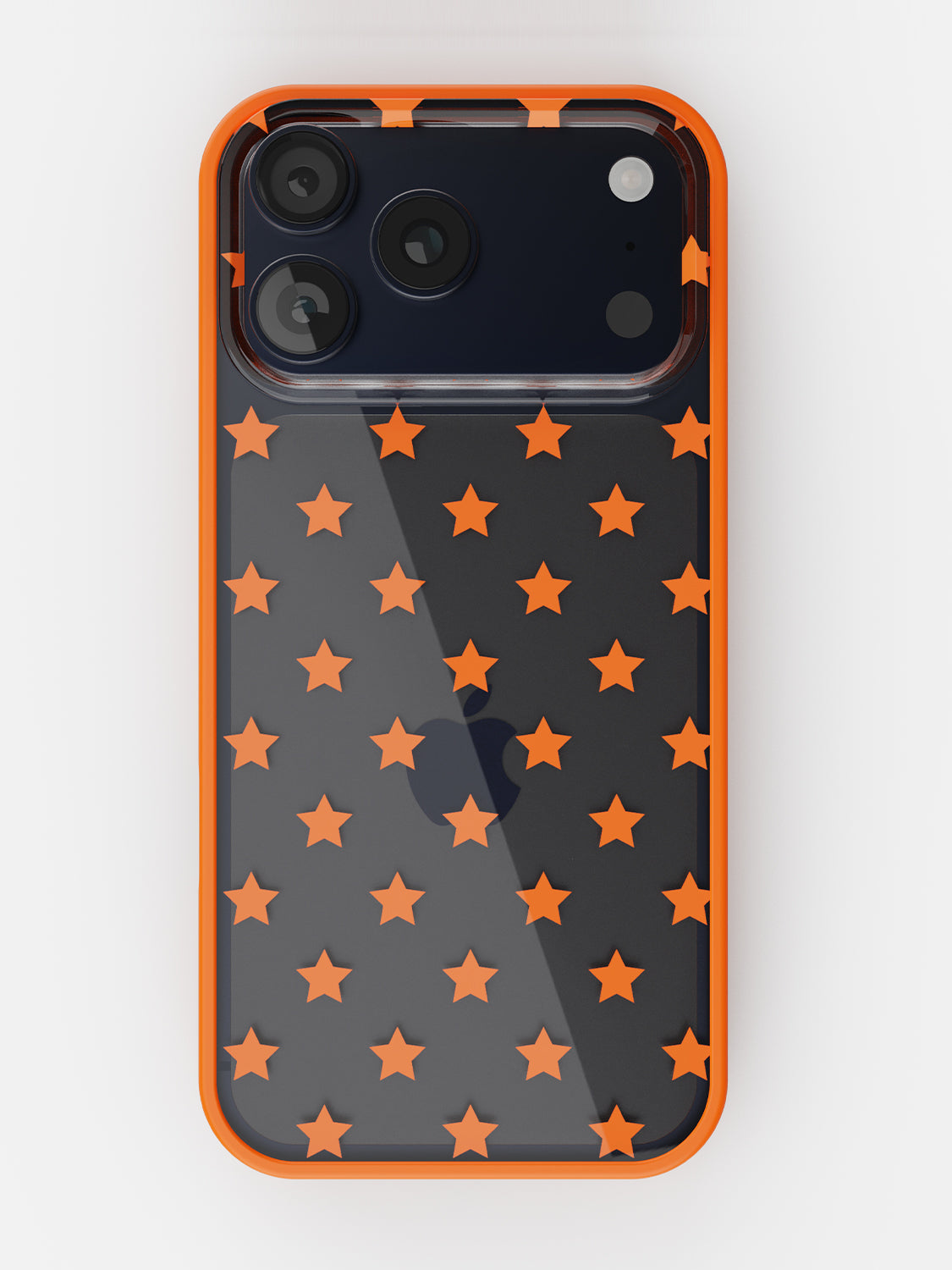 Starfield Printed Clear Case - iPhone 17 Pro (Orange)