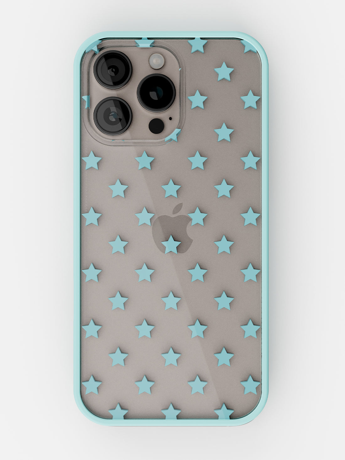 Starfield Printed Clear Case - iPhone 16 Pro (Light Blue)