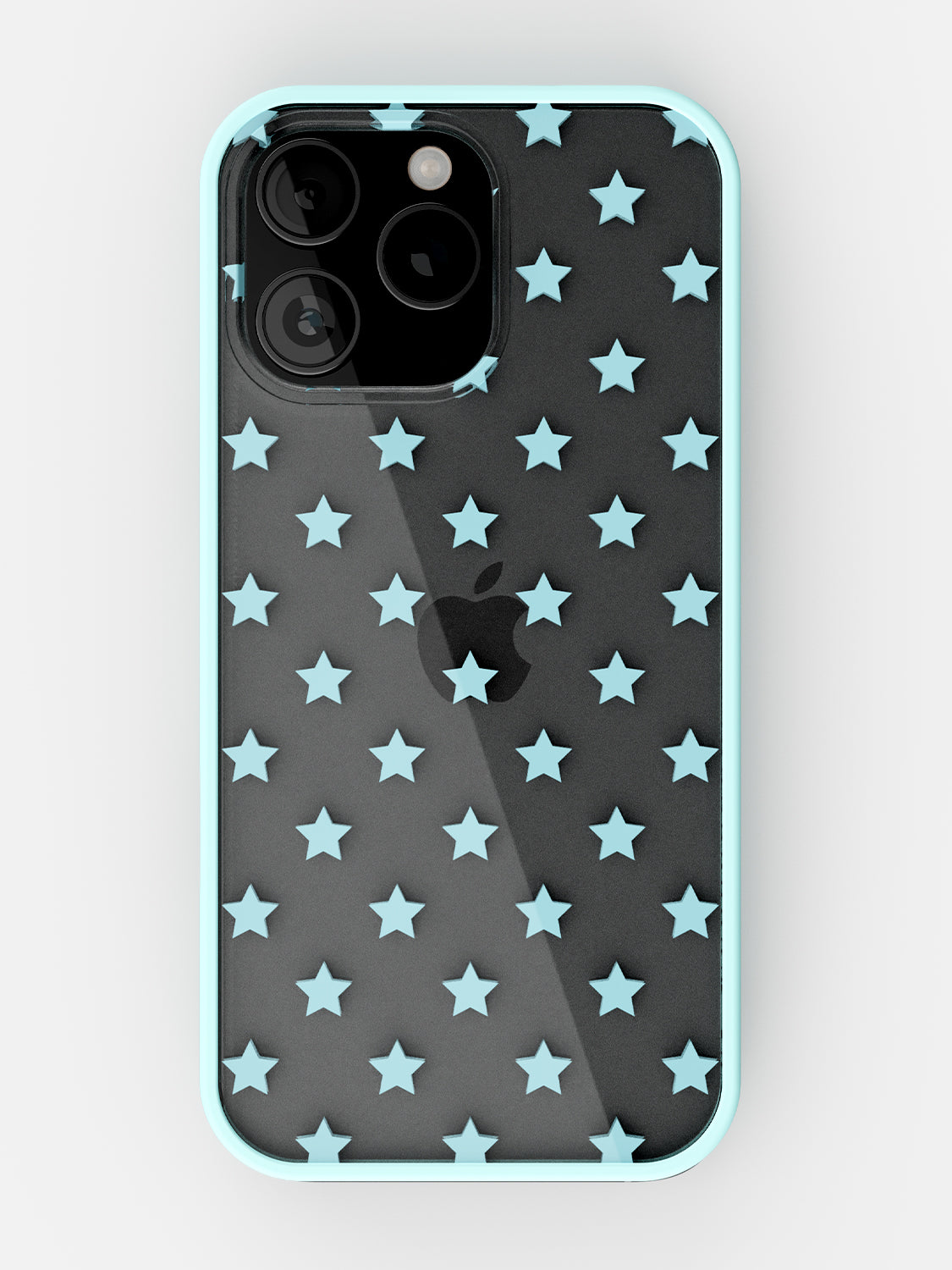 Starfield Printed Clear Case - iPhone 16 Pro Max (Light Blue)