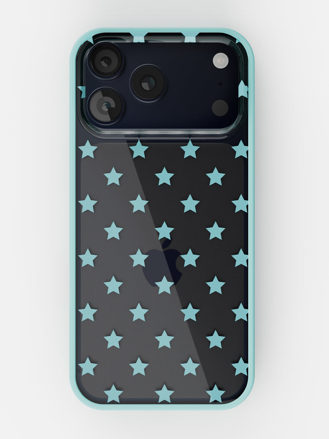 Starfield Printed Clear Case - iPhone 17 Pro (Light Blue)