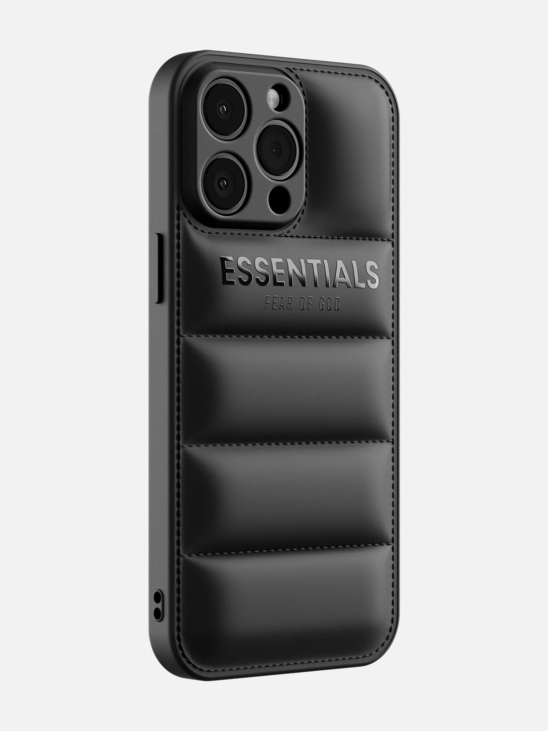 Essentials Puffer Case - iPhone 15 Pro Max (Onyx Black)