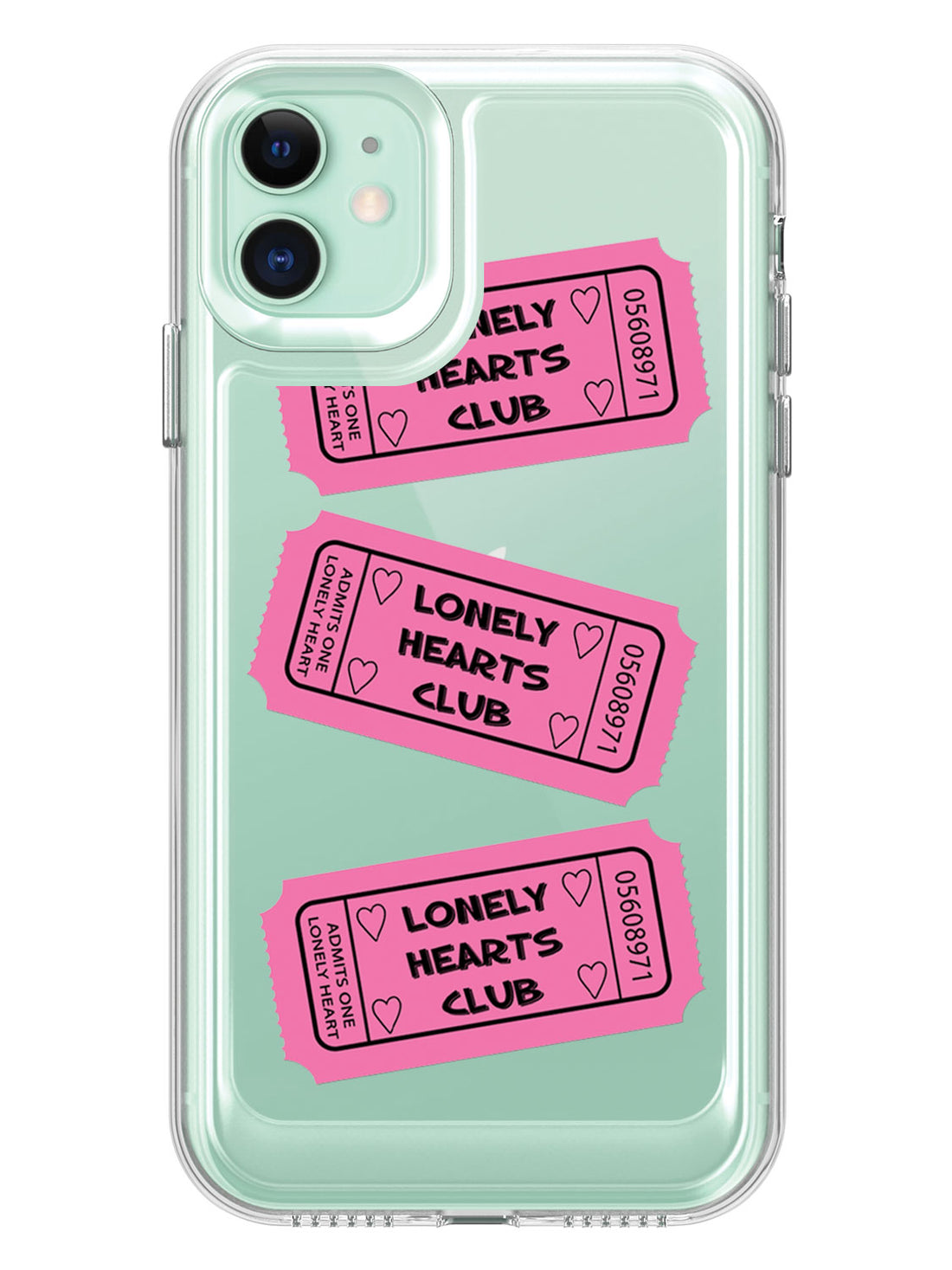 Lonely Hearts Club Clear Case - iPhone 11