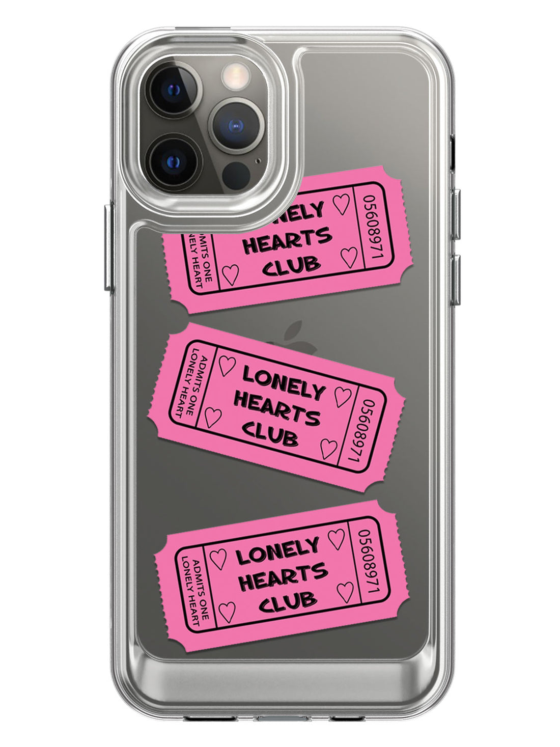 Lonely Hearts Club Clear Case - iPhone 12 Pro