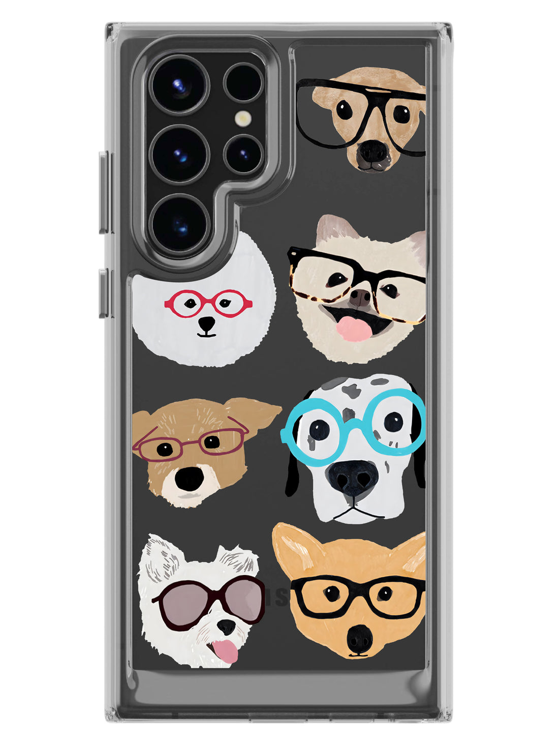 Specsy Dog Clear Case - Samsung Galaxy S23 Ultra 5G