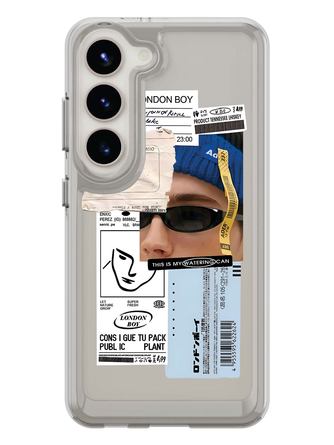 London Boy Clear Case - Samsung Galaxy S23 5G