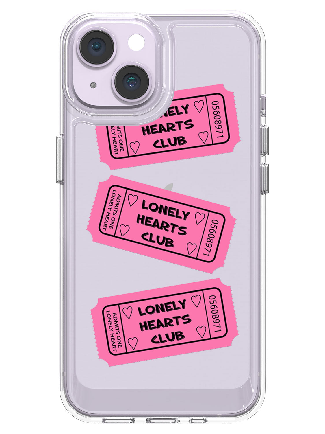 Lonely Hearts Club Clear Case - iPhone 14