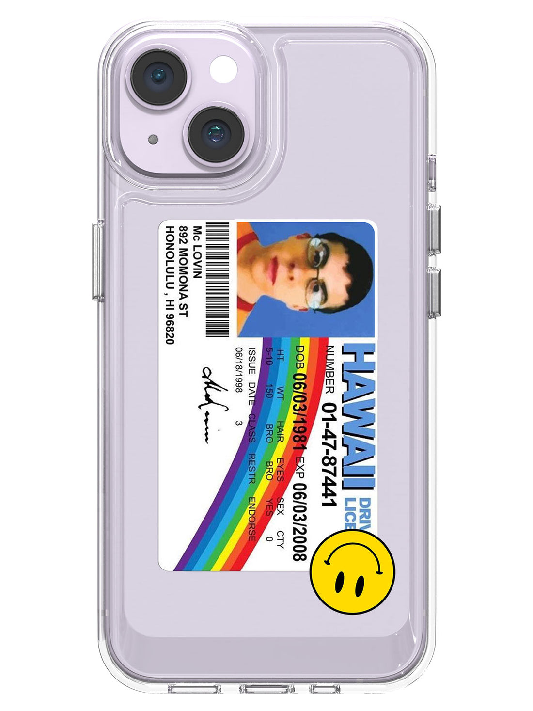 McLovin Clear Case - iPhone 14