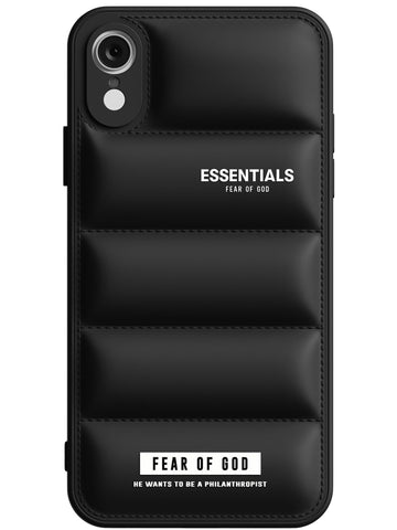 Essentials Puffer Case - iPhone XR (Black)