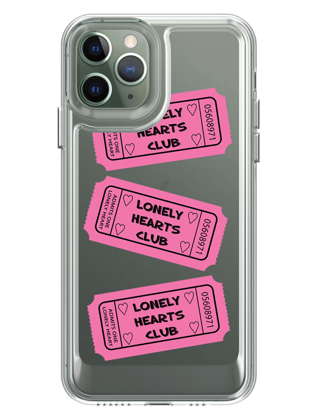 Lonely Hearts Club Clear Case - iPhone 11 Pro