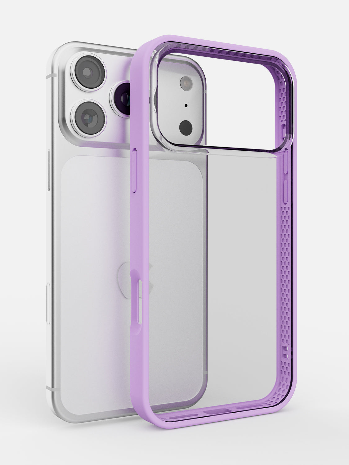 Starfield Printed Clear Case - iPhone 17 Pro Max (Lilac)