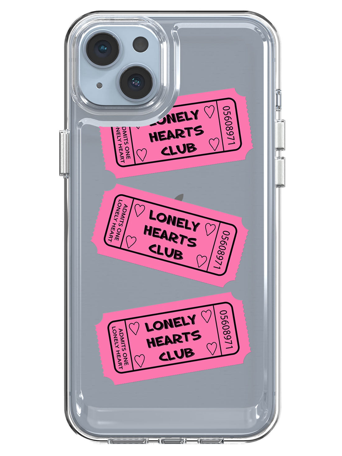 Lonely Hearts Club Clear Case - iPhone 14 Plus