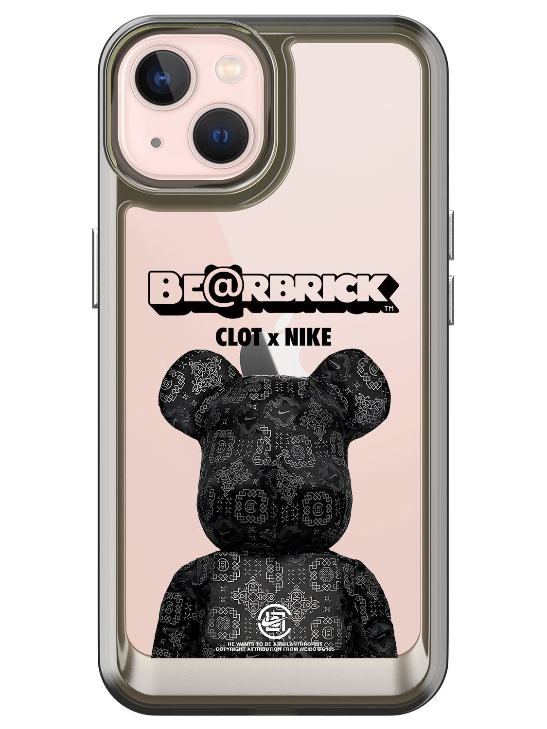 Bearbricks Case - iPhone 13 (Black)