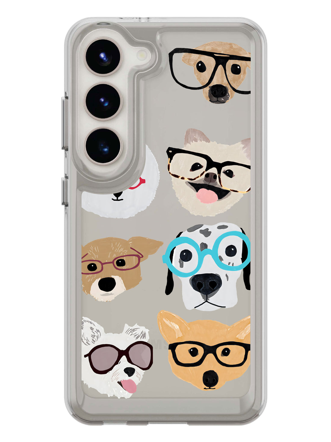 Specsy Dog Clear Case - Samsung Galaxy S23 5G