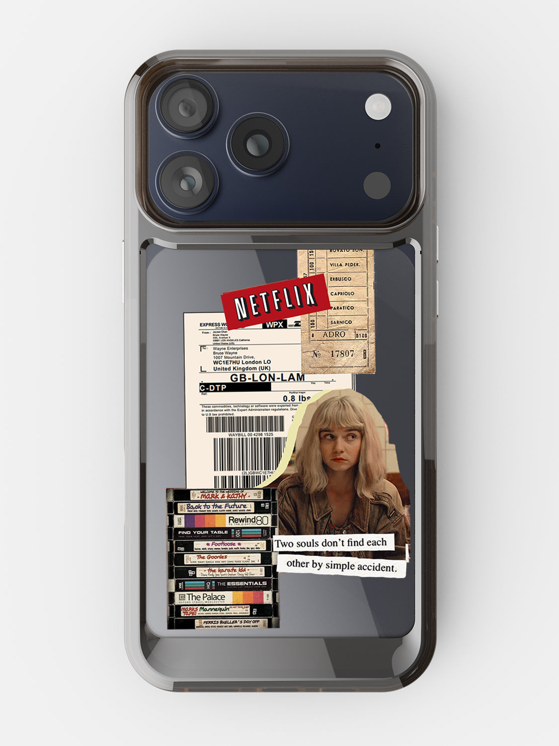 Vintage Sticker Case - iPhone 17 Pro