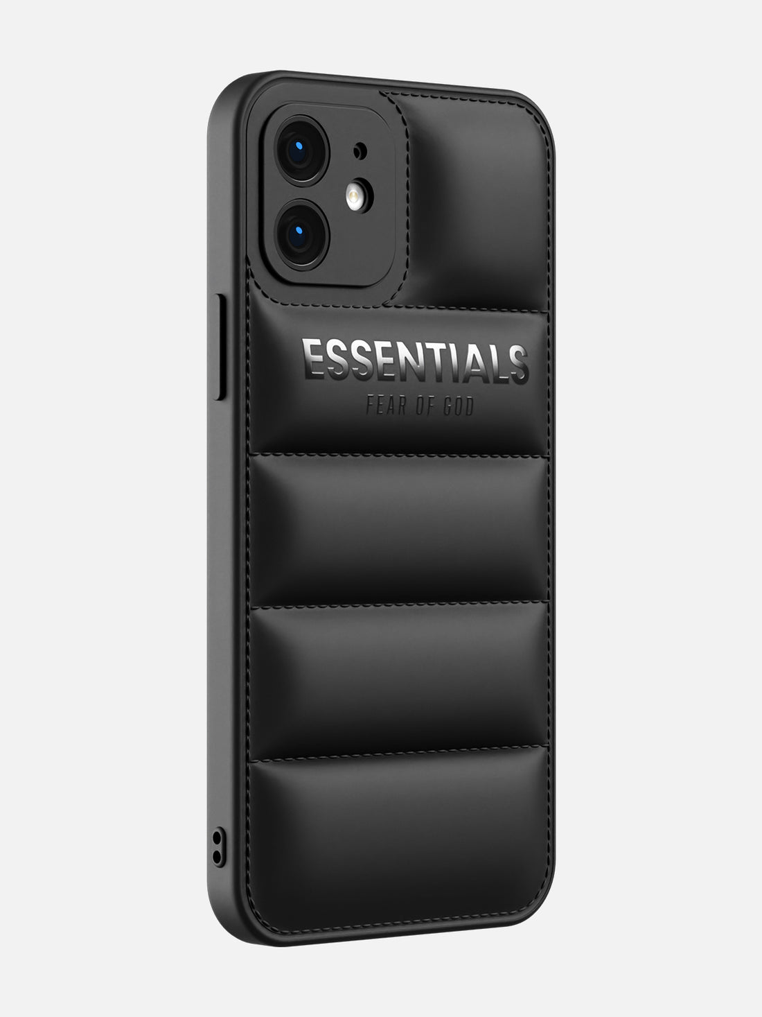 Essentials Puffer Case - iPhone 12 (Onyx Black)