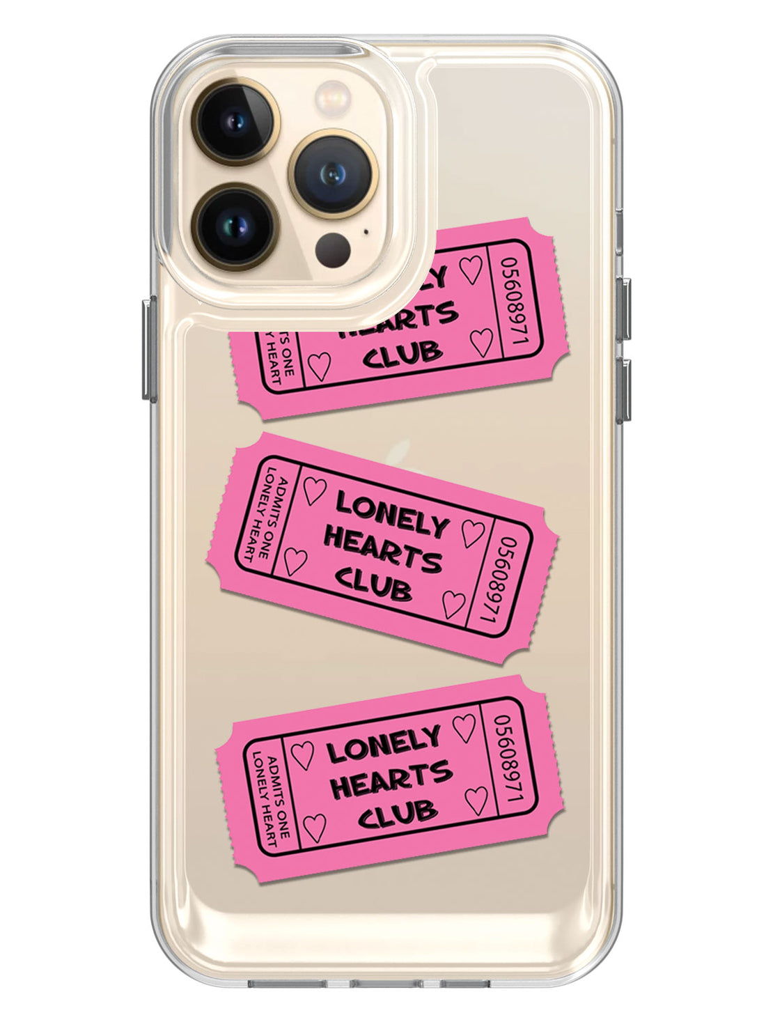 Lonely Hearts Club Clear Case - iPhone 13 Pro Max