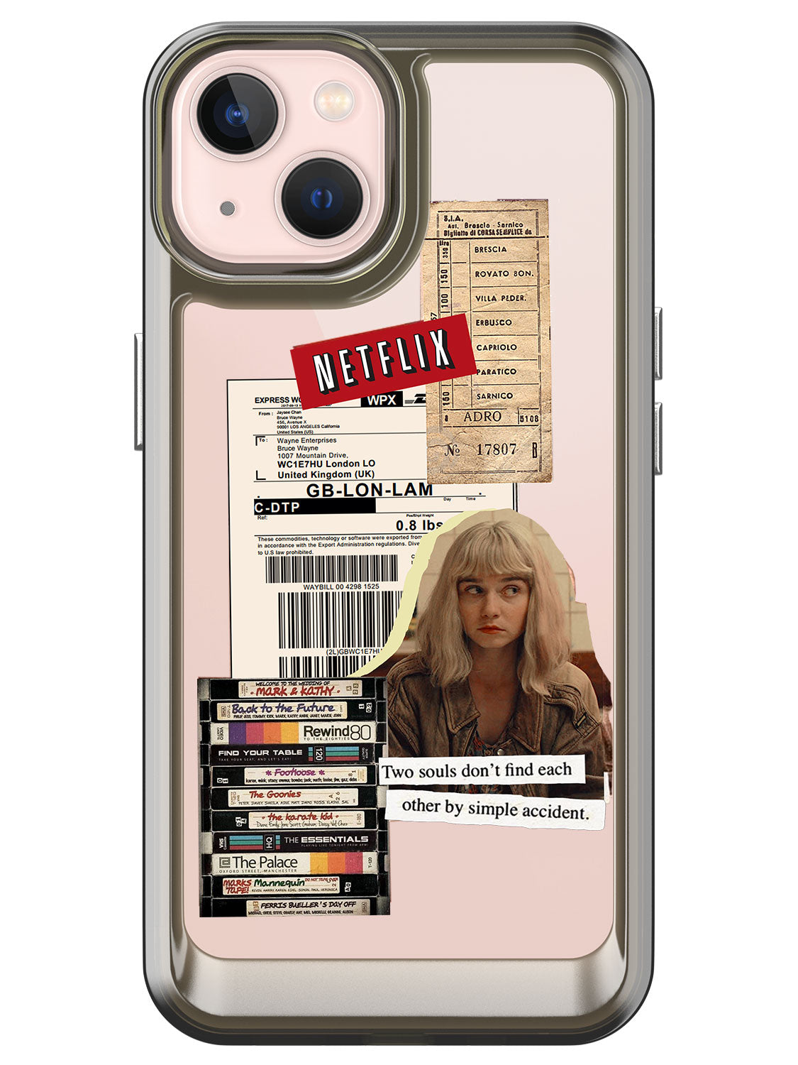Vintage Sticker Case - iPhone 13