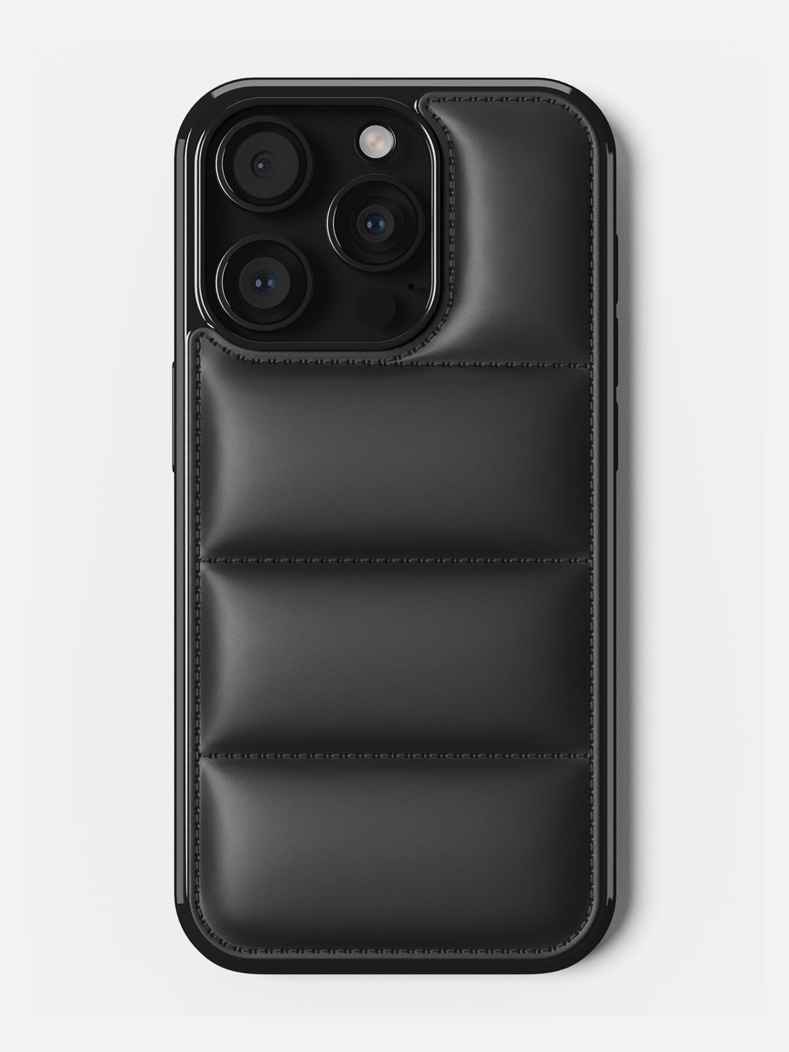 Puffer Case 2.0 - iPhone 15 Pro (Black)