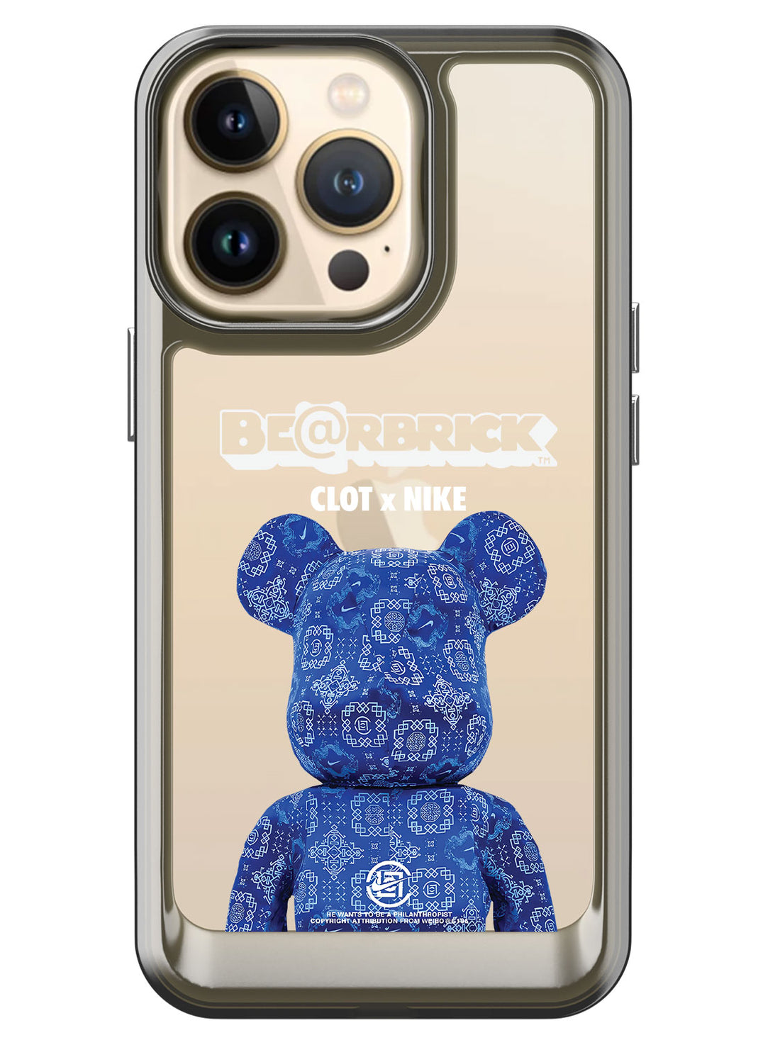 Bearbricks Case - iPhone 13 Pro (Blue)