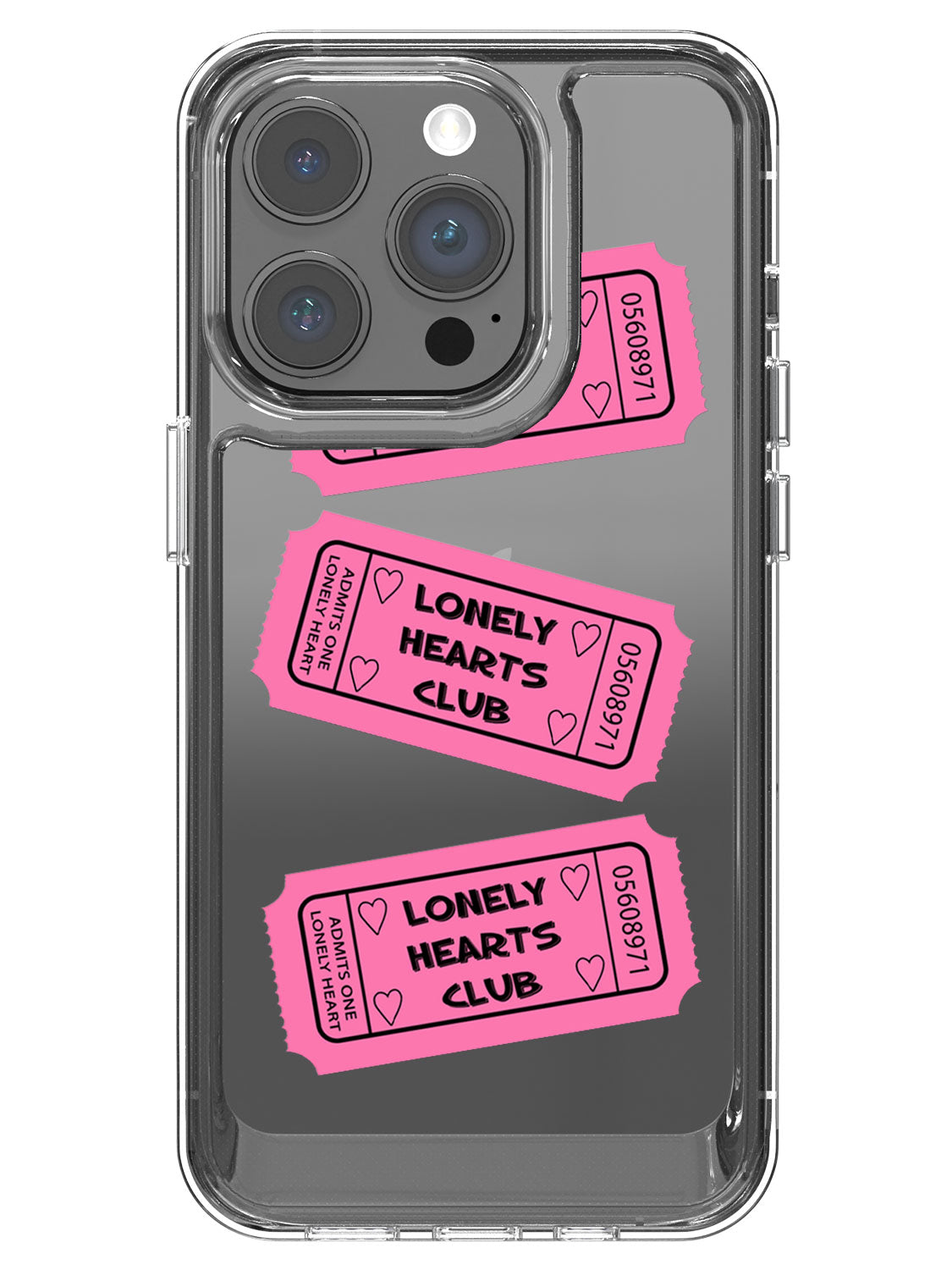Lonely Hearts Club Clear Case - iPhone 14 Pro