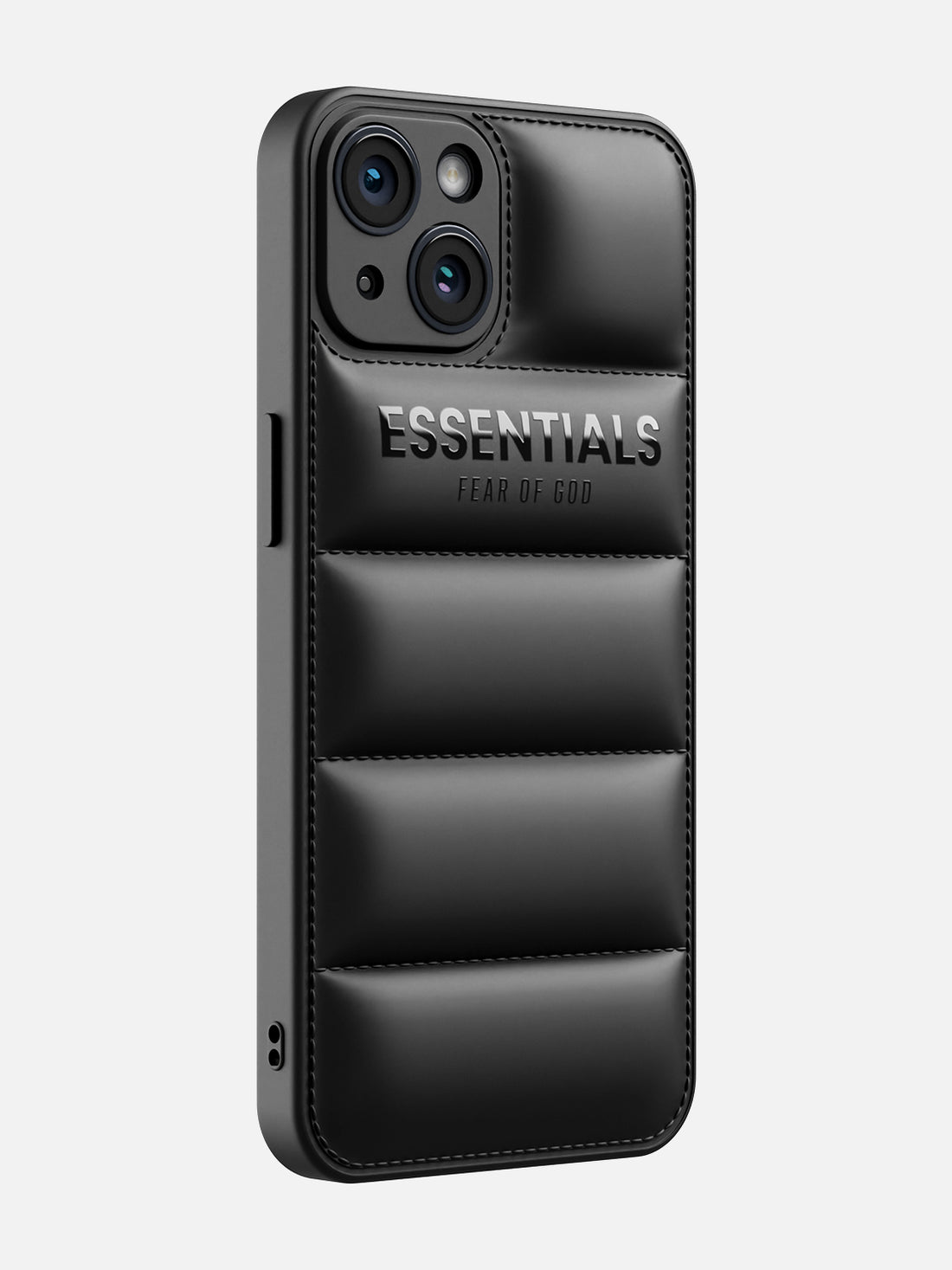 Essentials Puffer Case - iPhone 15 (Onyx Black)