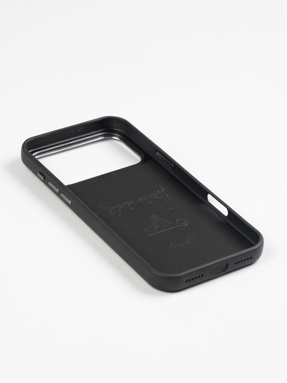 MagSafe Dual Texture Leather Case - iPhone 17 Pro (Black)