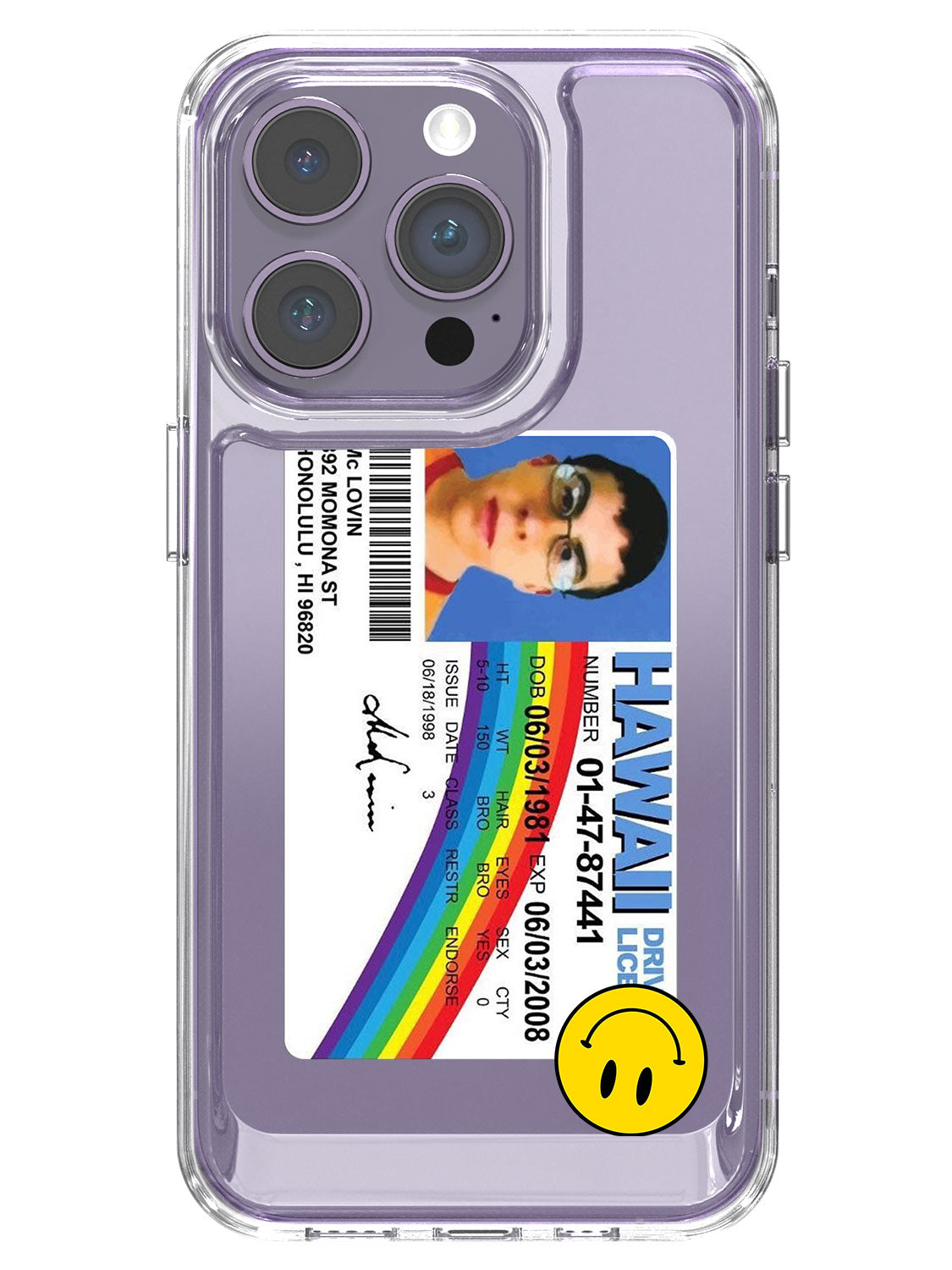 McLovin Clear Case - iPhone 14 Pro