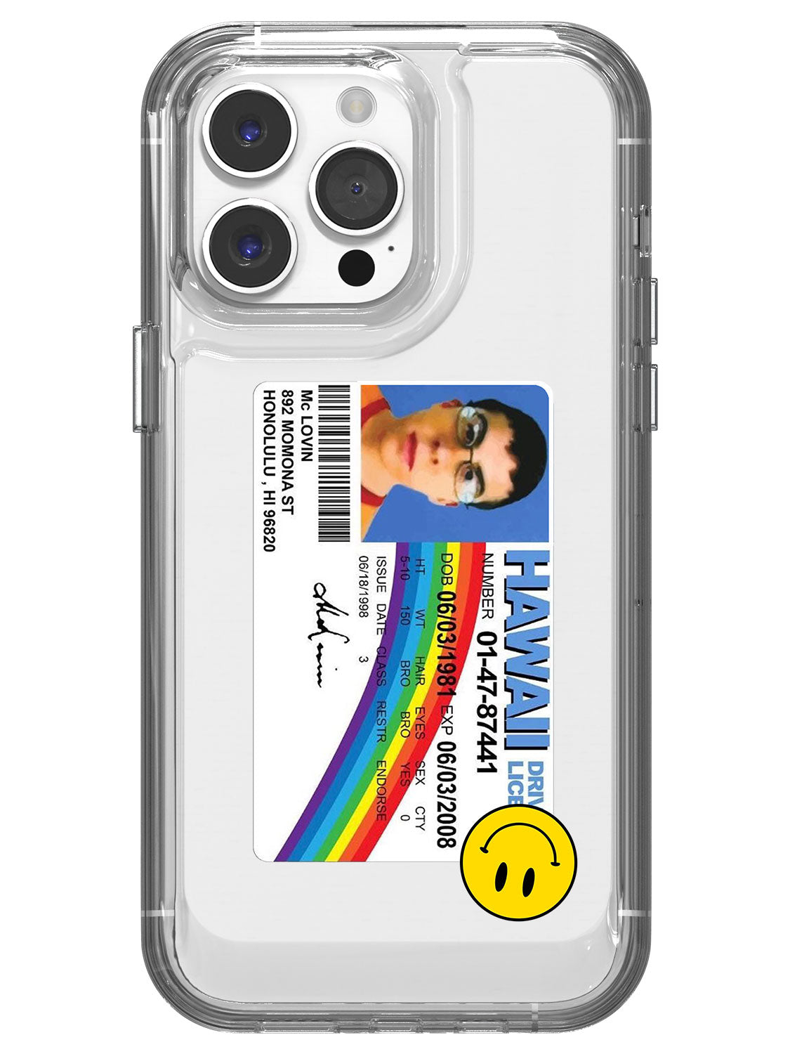 McLovin Clear Case - iPhone 14 Pro Max
