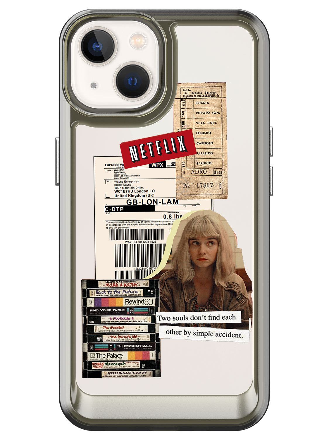Vintage Sticker Case - iPhone 13