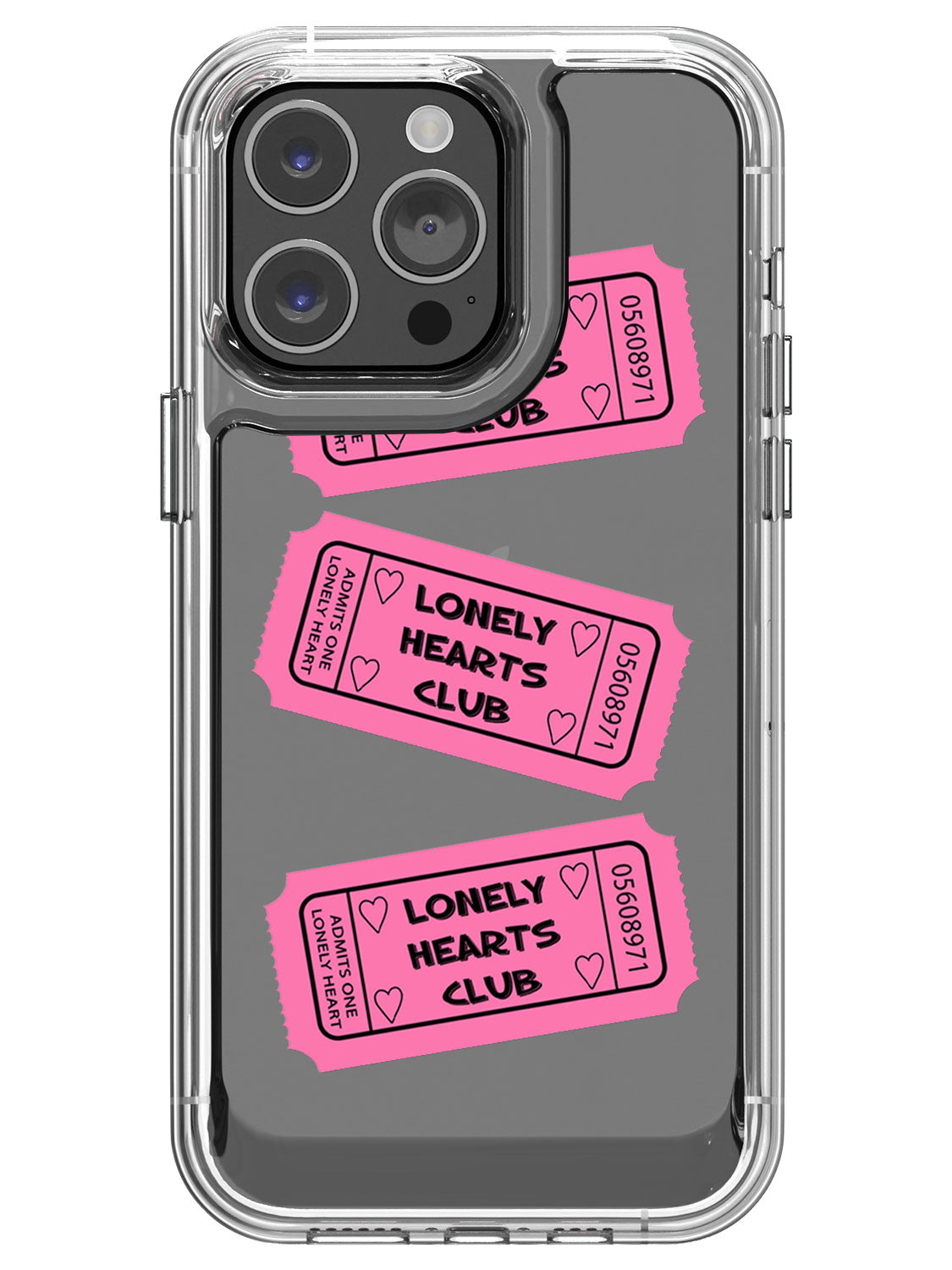 Lonely Hearts Club Clear Case - iPhone 14 Pro Max
