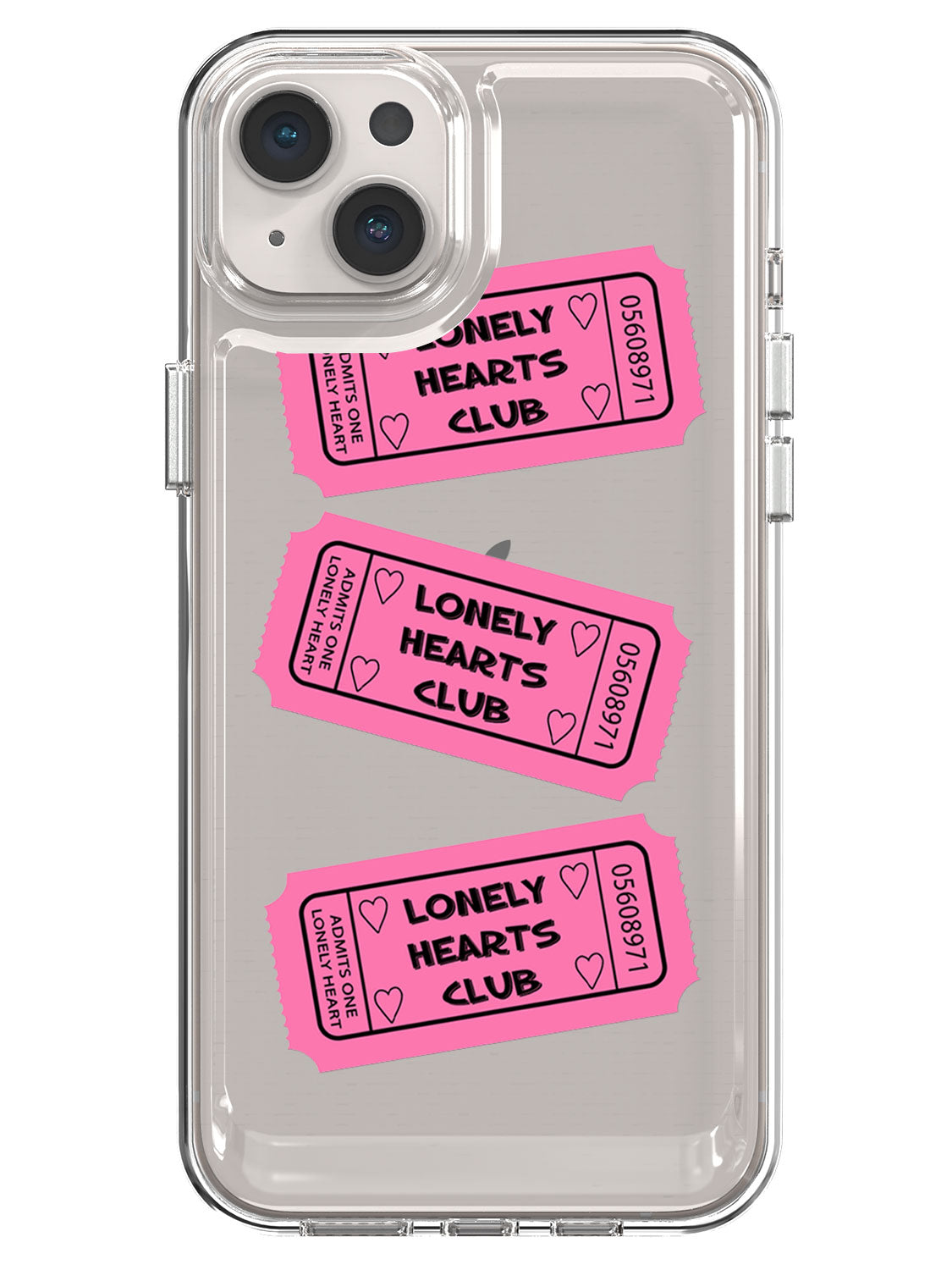 Lonely Hearts Club Clear Case - iPhone 14 Plus