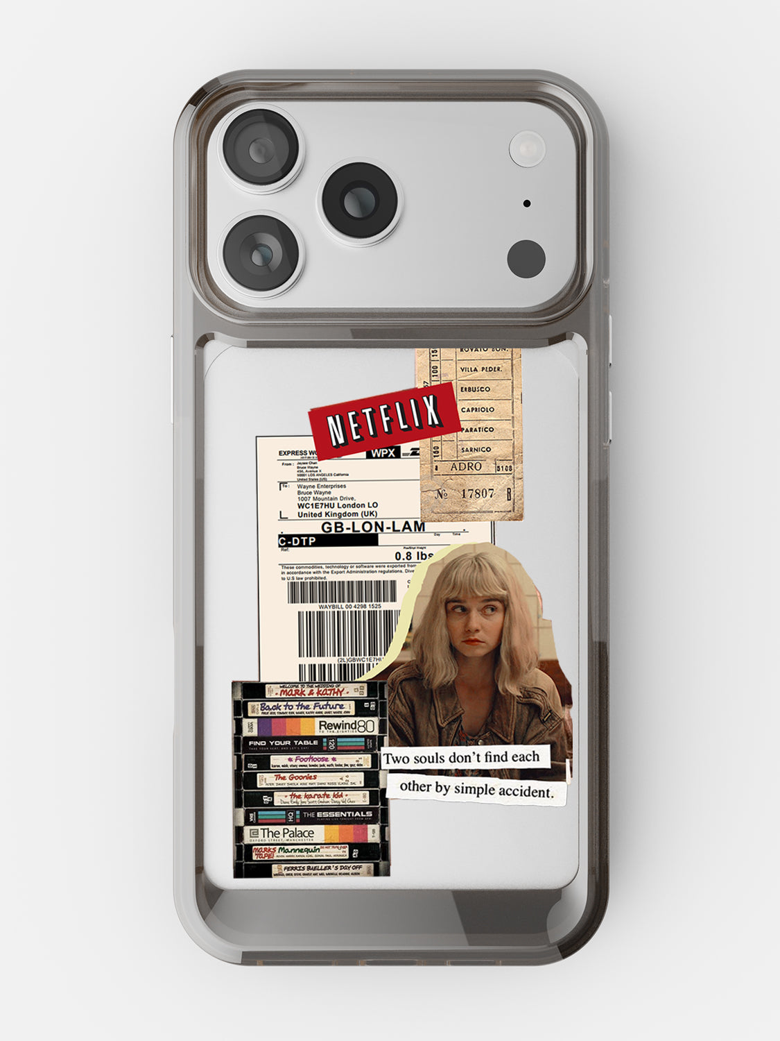 Vintage Sticker Case - iPhone 17 Pro