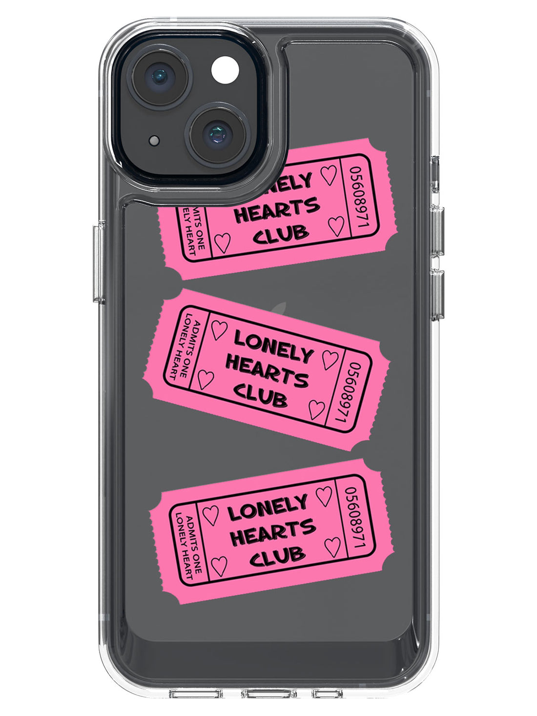 Lonely Hearts Club Clear Case - iPhone 14