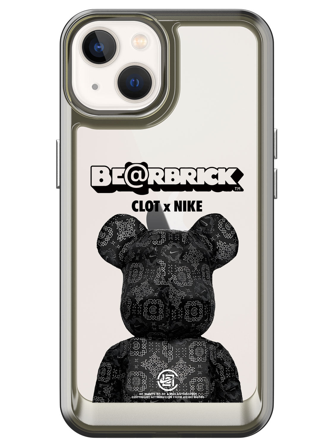 Bearbricks Case - iPhone 13 (Black)