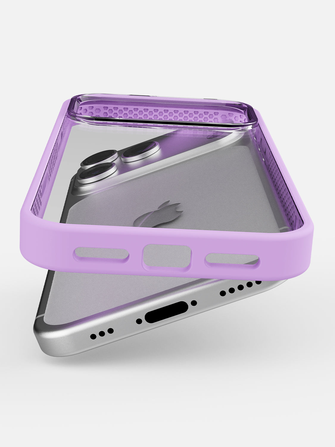 Puppy Love Printed Clear Case - iPhone 17 Pro Max (Lilac)