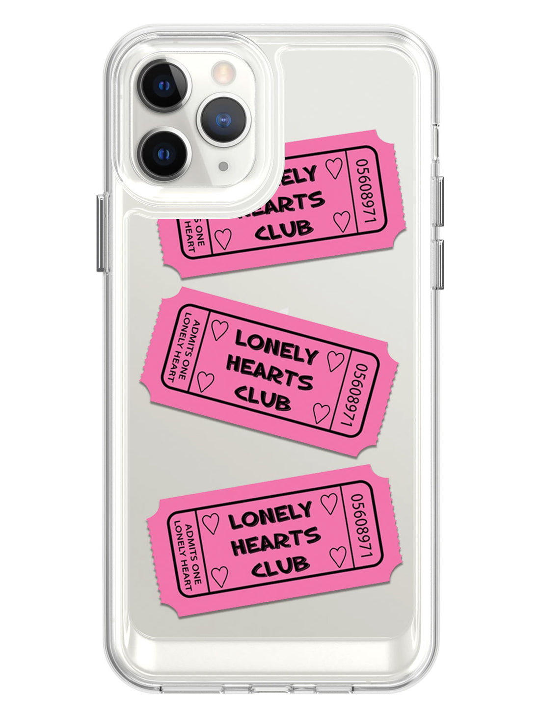 Lonely Hearts Club Clear Case - iPhone 11 Pro Max