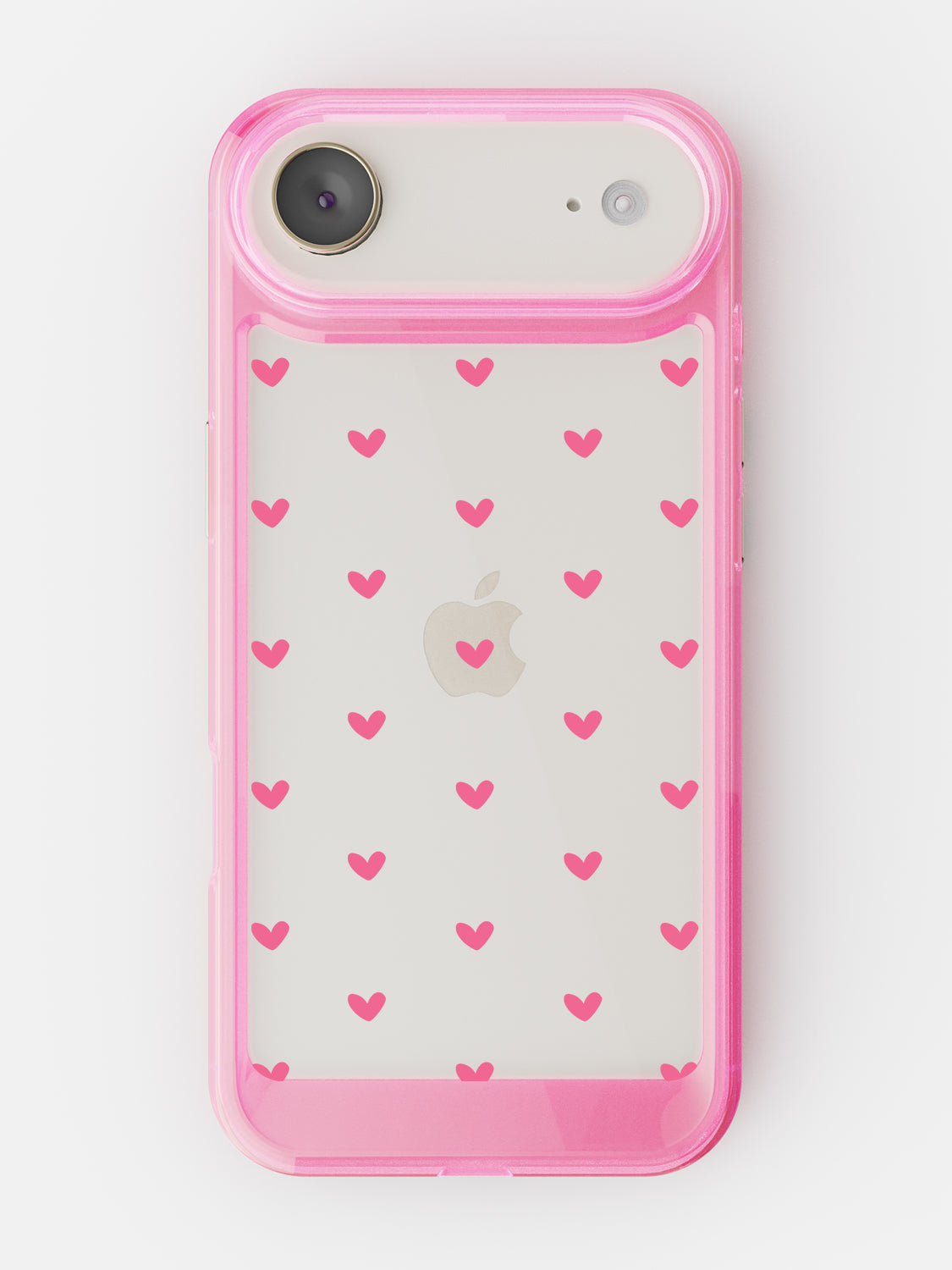 Little Pink Hearts Clear Case - iPhone Air (Pink)