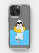 Swimming Dog Case - iPhone 16 Pro