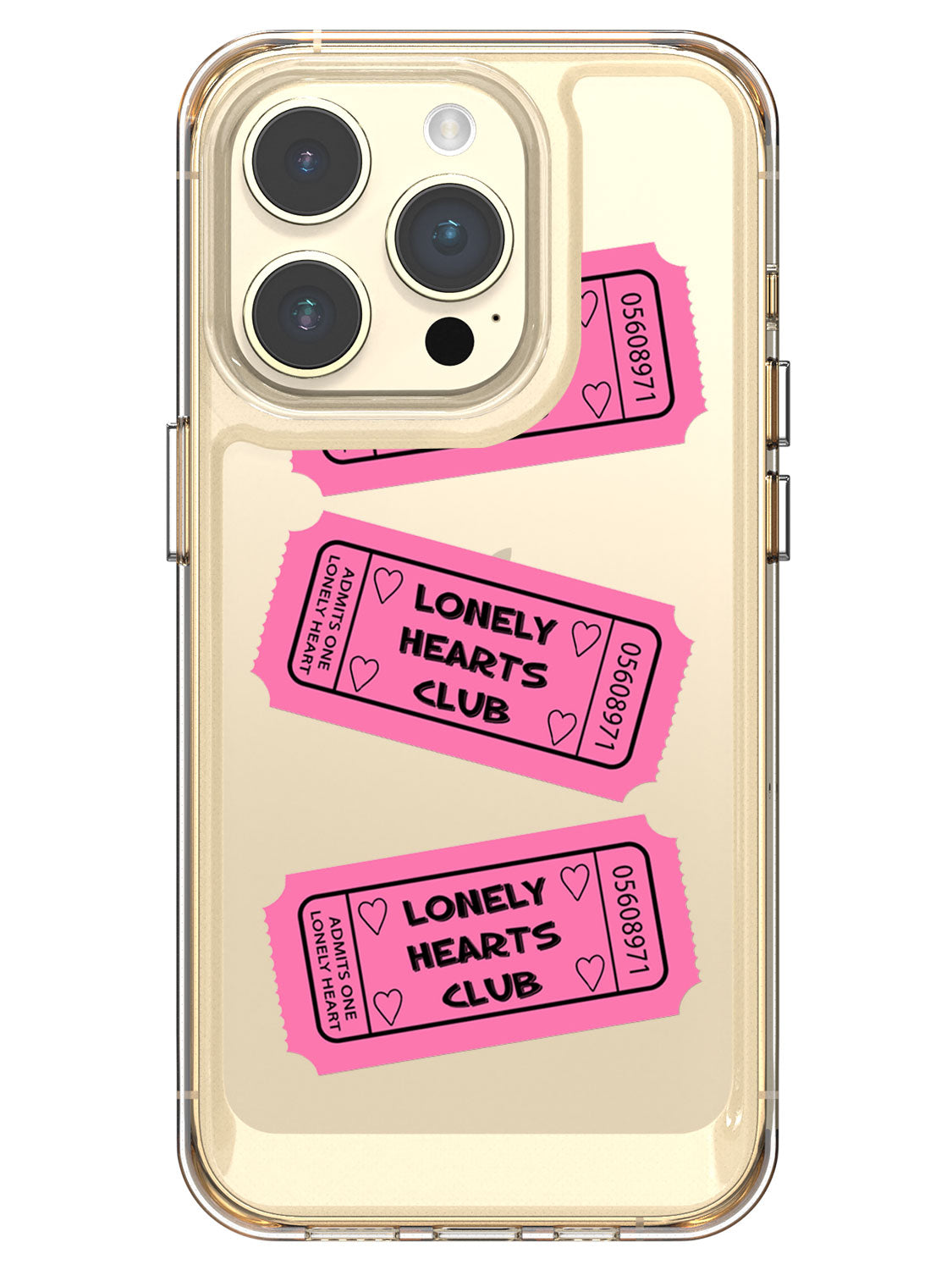 Lonely Hearts Club Clear Case - iPhone 14 Pro