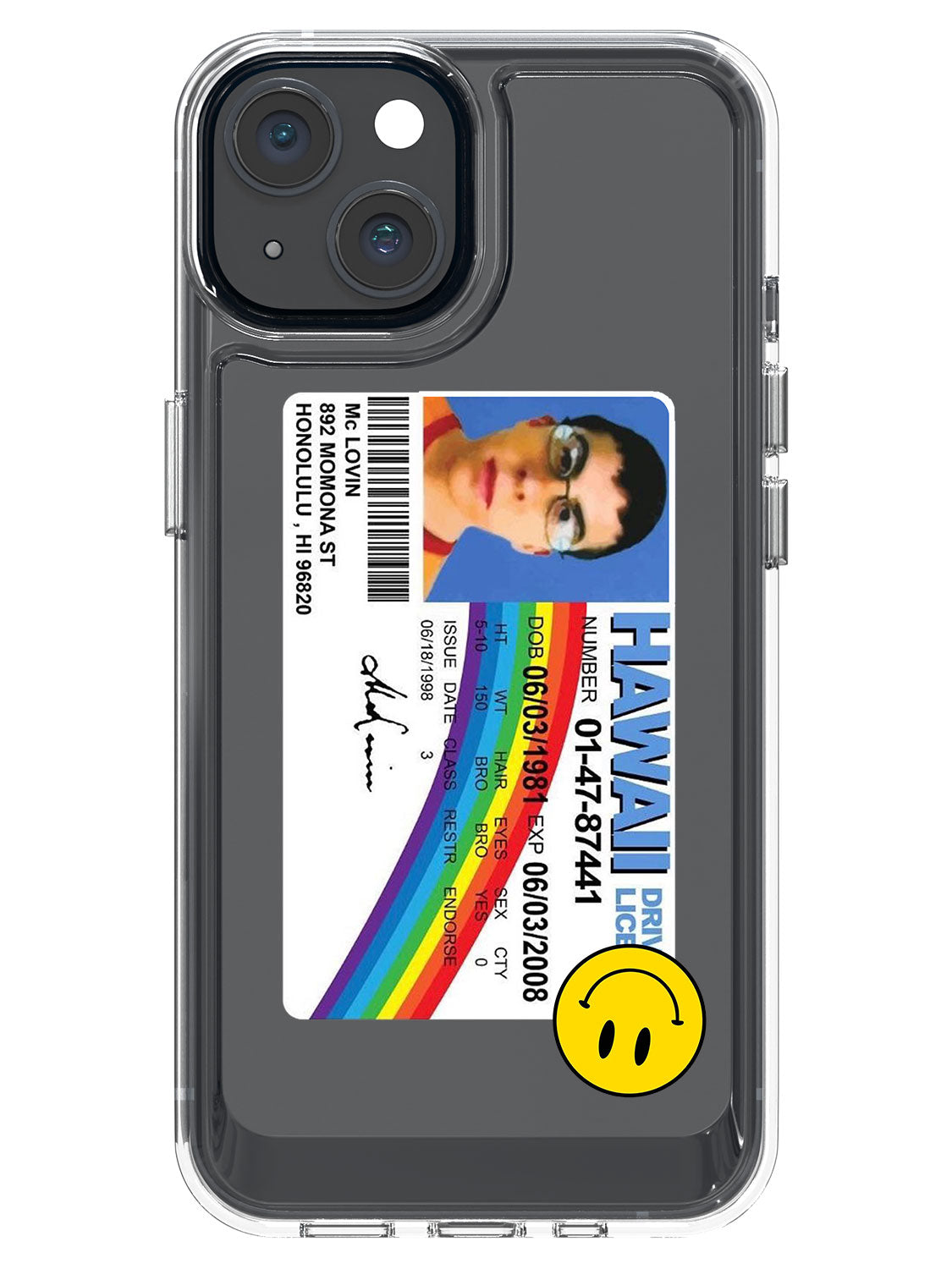 McLovin Clear Case - iPhone 14