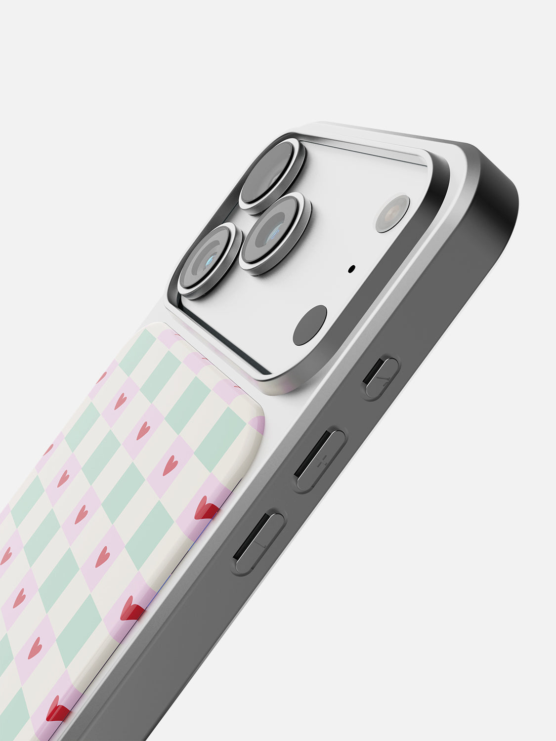Heart Check Glossy Printed Case - iPhone 17 Pro Max